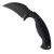 Toor Knives Karsumba Karambit Fixed Blade Carbon G10 Handle Black Oxide Blade
