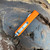 Microtech Ultratech S/E Orange Stonewash Serrated 121-11OR