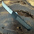 No Limit Knives Vespa Ripper OTF Black Aluminum Handle With Carbon Fiber Inlays Satin Blade