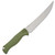 Benchmade Meatcrafter Fixed Blade OD Green Santoprene Handle Satin Blade 15500-04