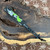 Heretic Knives Hydra OTF Auto T/E Heretic Camo Handle Two Tone Black Standard Blade H006-10A-HCAMO