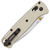Benchmade Bugout Axis Lock Tan Handle Satin Blade 535-12