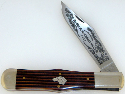 Ka-Bar 1982 Club Knife - Jigged Bone