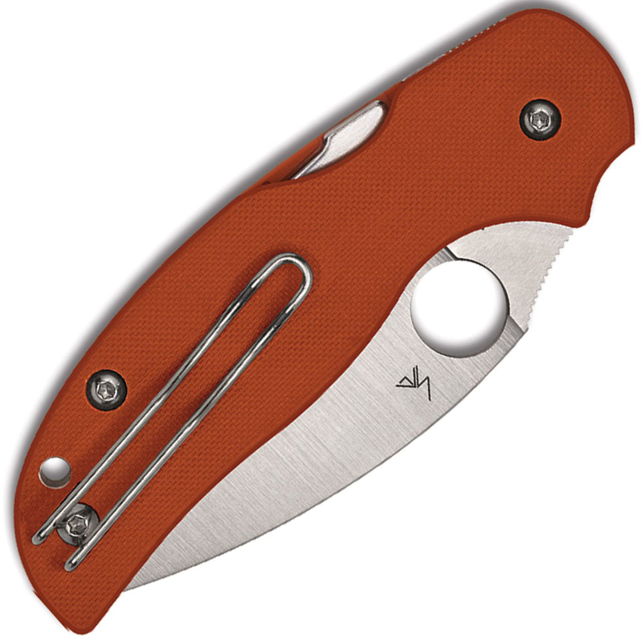 5Cディスペクター Spyderco Sage 5 Compression Lock Burnt Orange G10 Handles