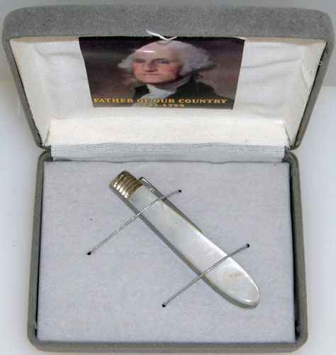 Camillus George Washington Pen Knife Mother of Pearl | American Edge Knives