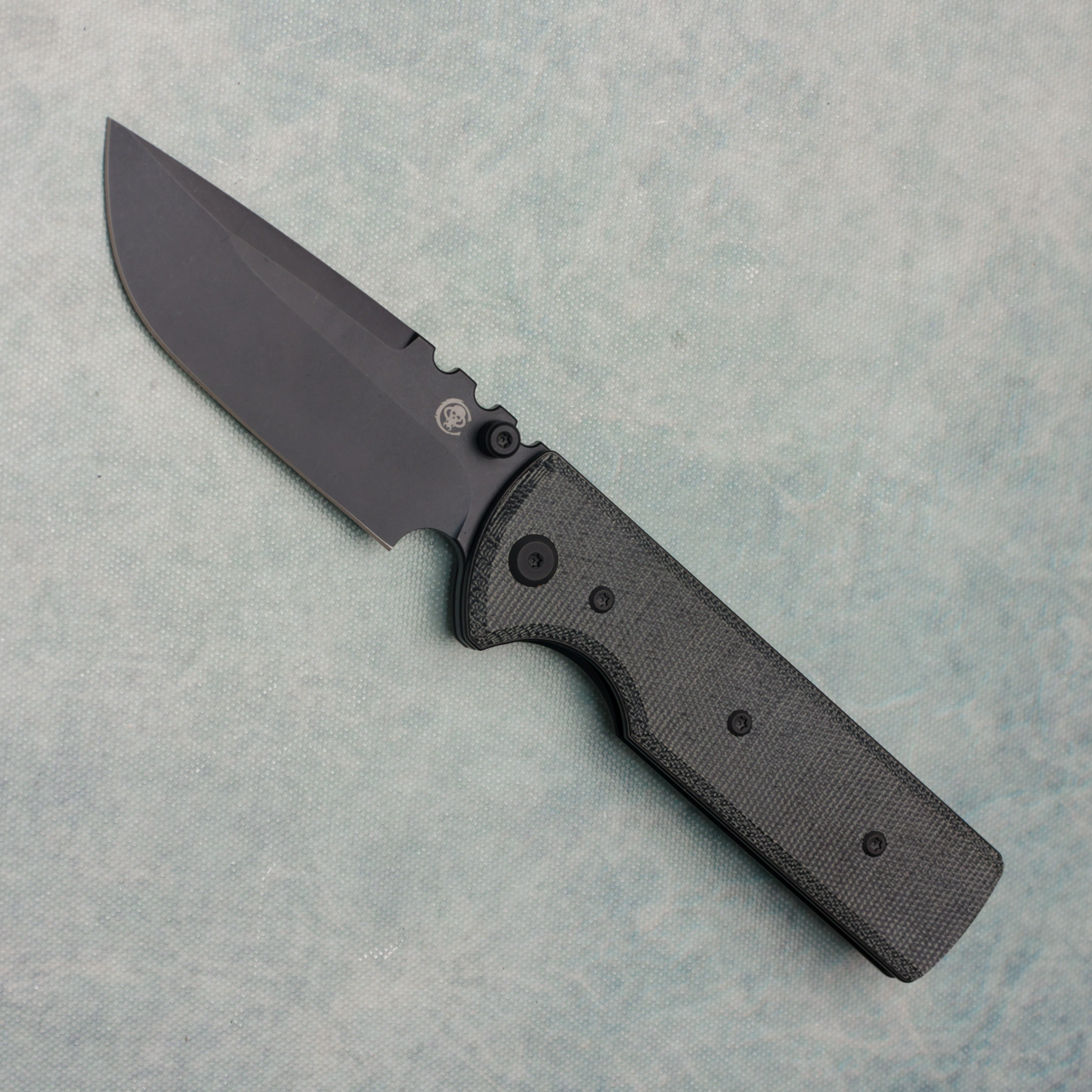 Chaves Knives Blue Label N.T.A.K. Liner Lock SE Drop Point Black