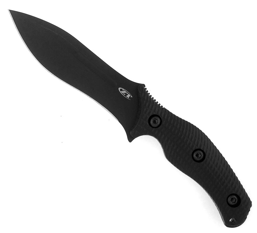 Zero Tolerance 0100 Ken Onion Military Fixed Blade Black G10 American Edge Knives