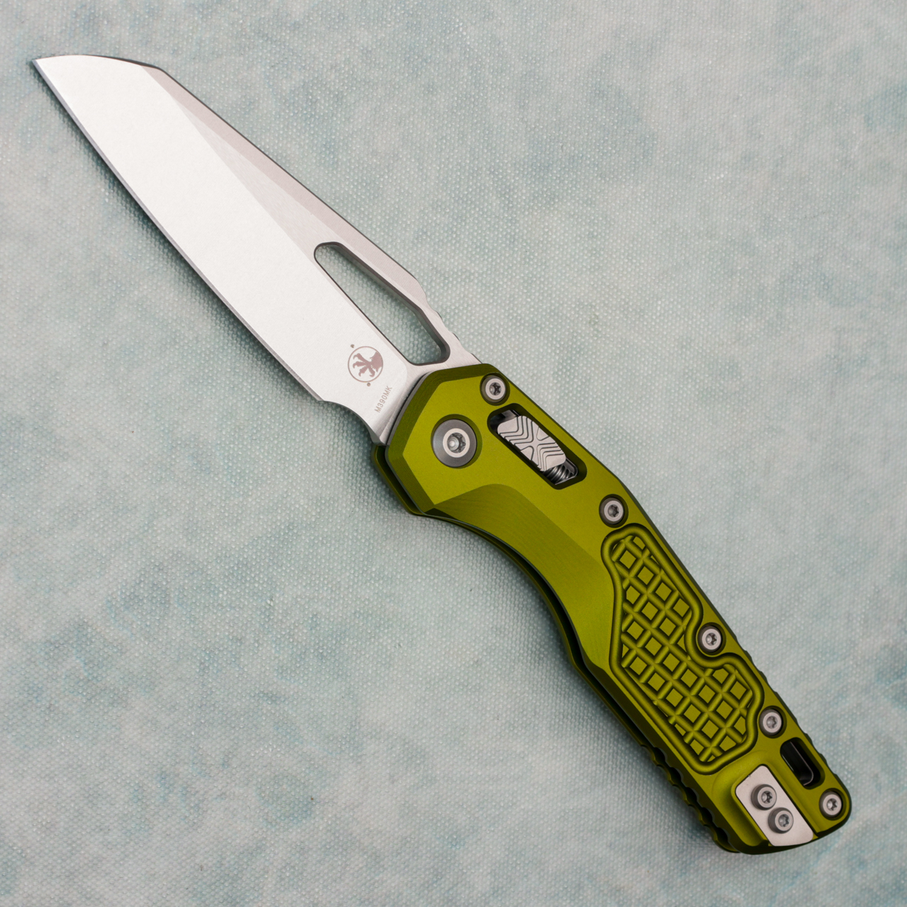 Microtech MSI RAM-LOK Frag OD Green Aluminum Handle Stonewash