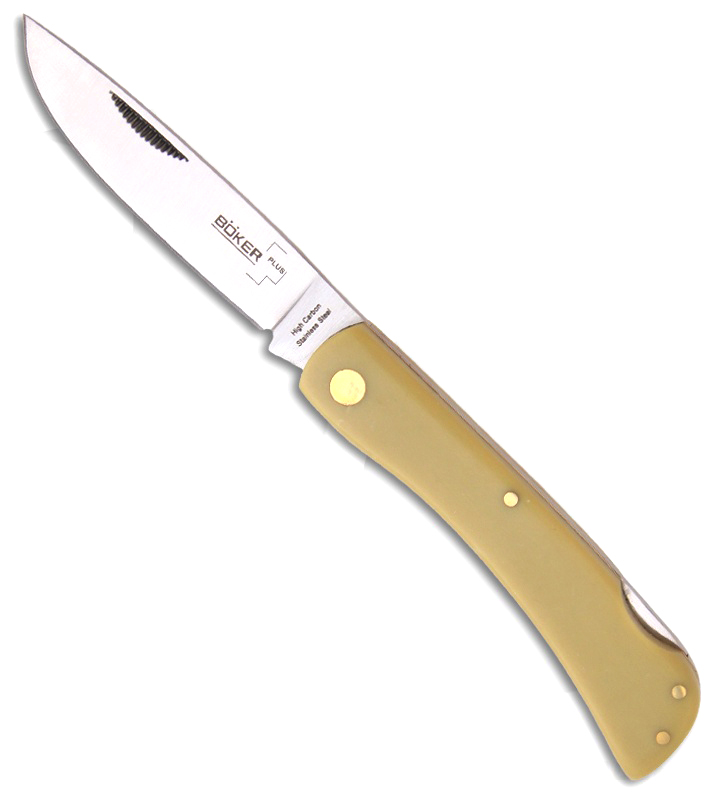 Boker Plus Rangebuster Lock Back Sodbuster Yellow 01RY020 American