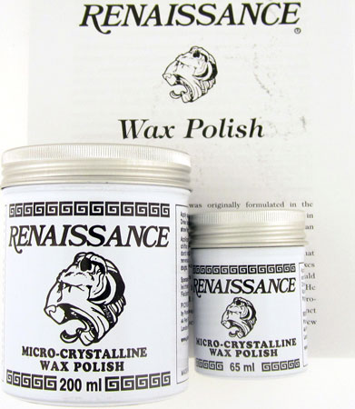 Renaissance Wax Polish , 200 ml or 65 ml