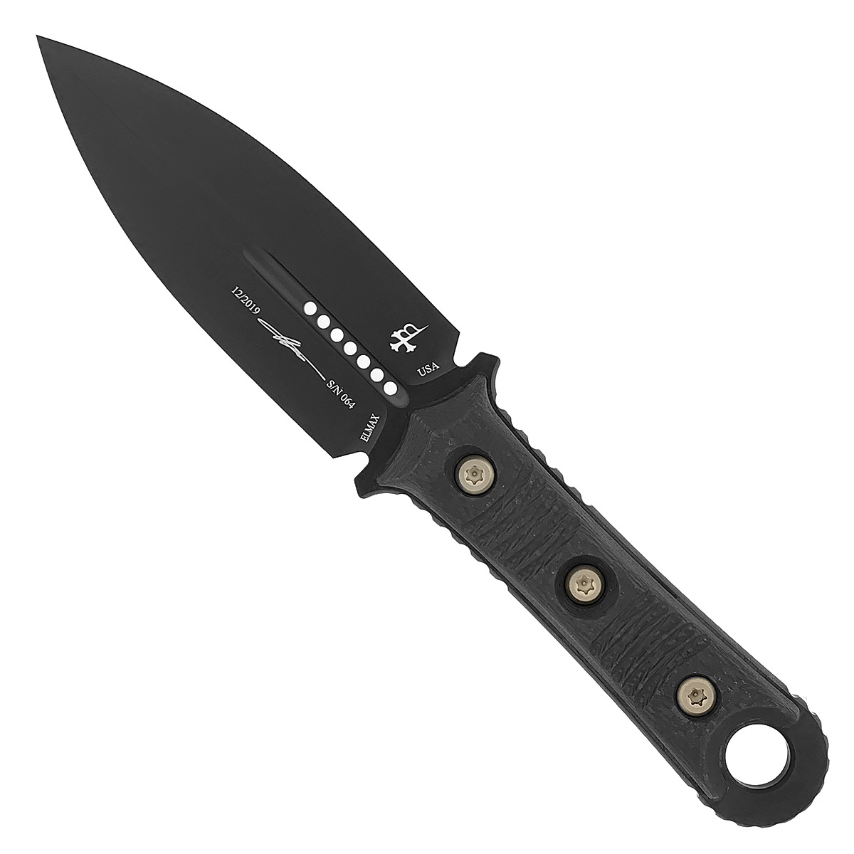 「1S  ブロッター」CBD,CBP,1CP,1D,1S,MDS,CHAKRA, Microtech Borka SBD Dagger Fixed Blade Carbon Fiber Handle