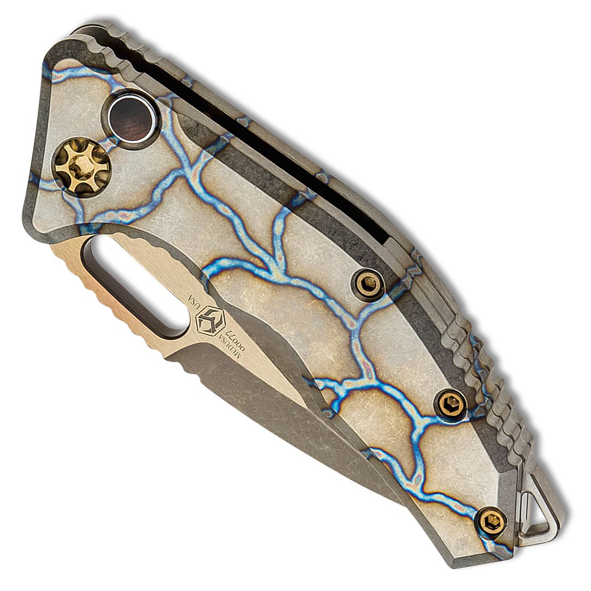 Bronze Titanium We Elementum – Serenity Knives Houston