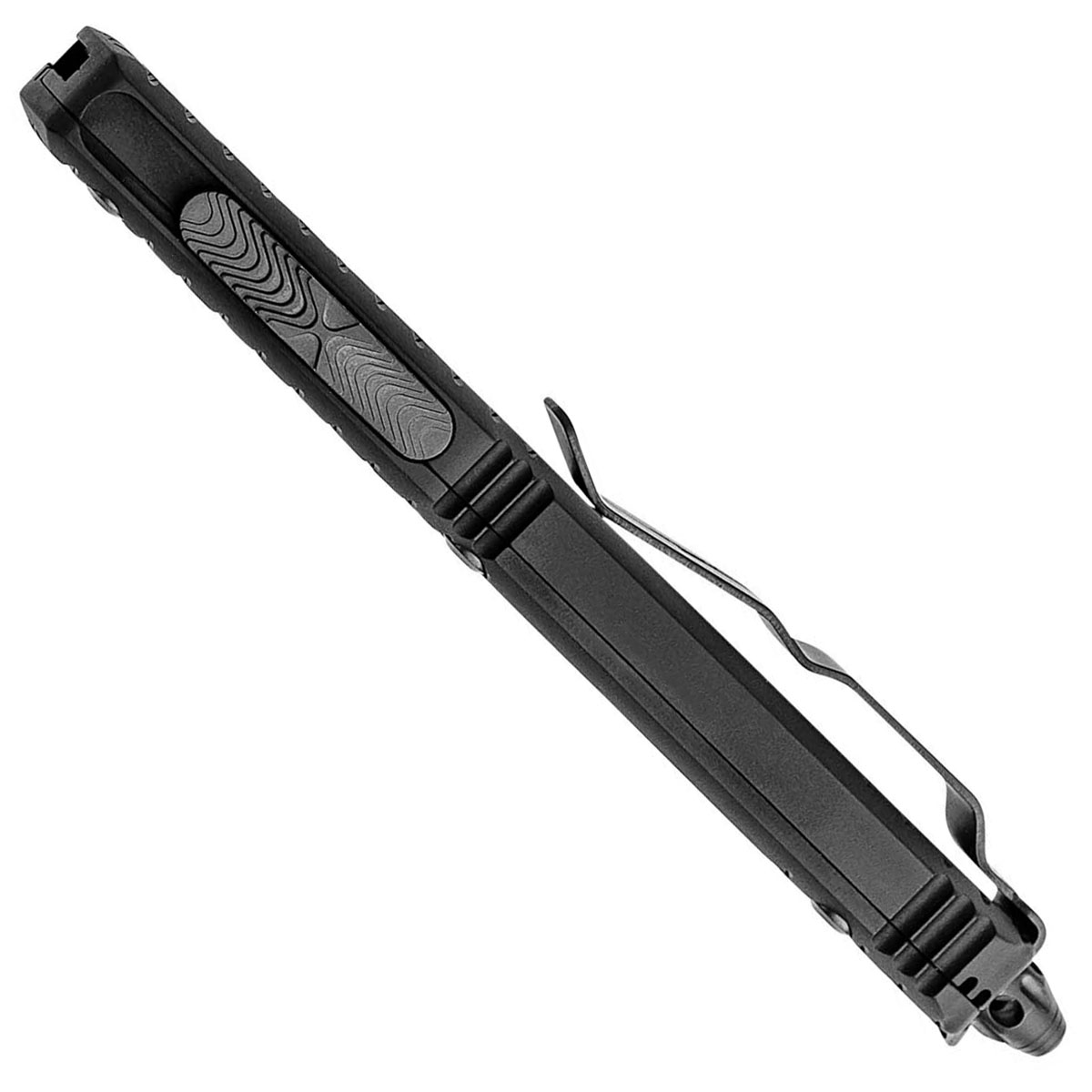 Microtech Ultratech D/E Delta Frag Shadow Fluted DLC Full Serrated DLC ...