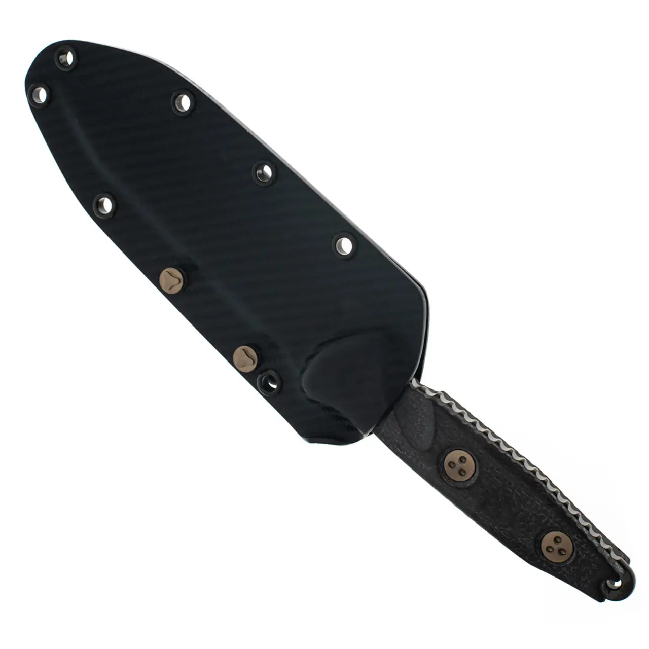 Microtech Socom Alpha T/E Carbon Fiber DLC Standard Blade