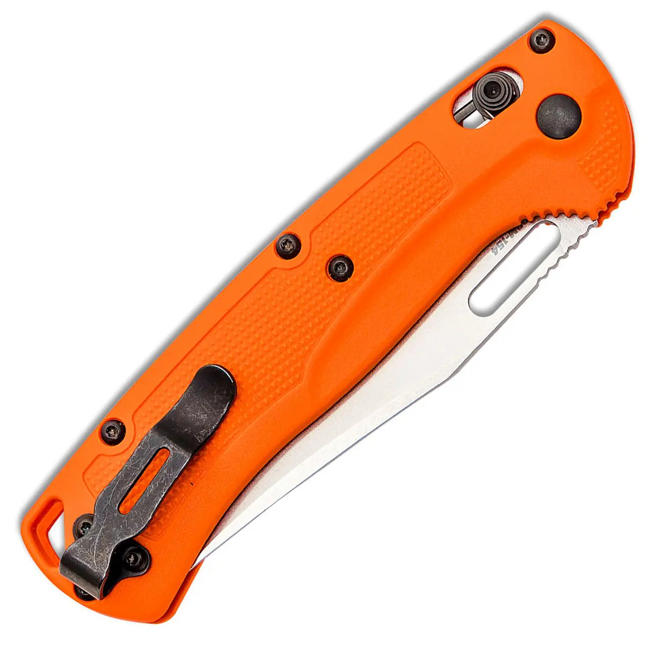 Benchmade Bugout Axis Lock Blue Handle Satin Blade 535 American Edge