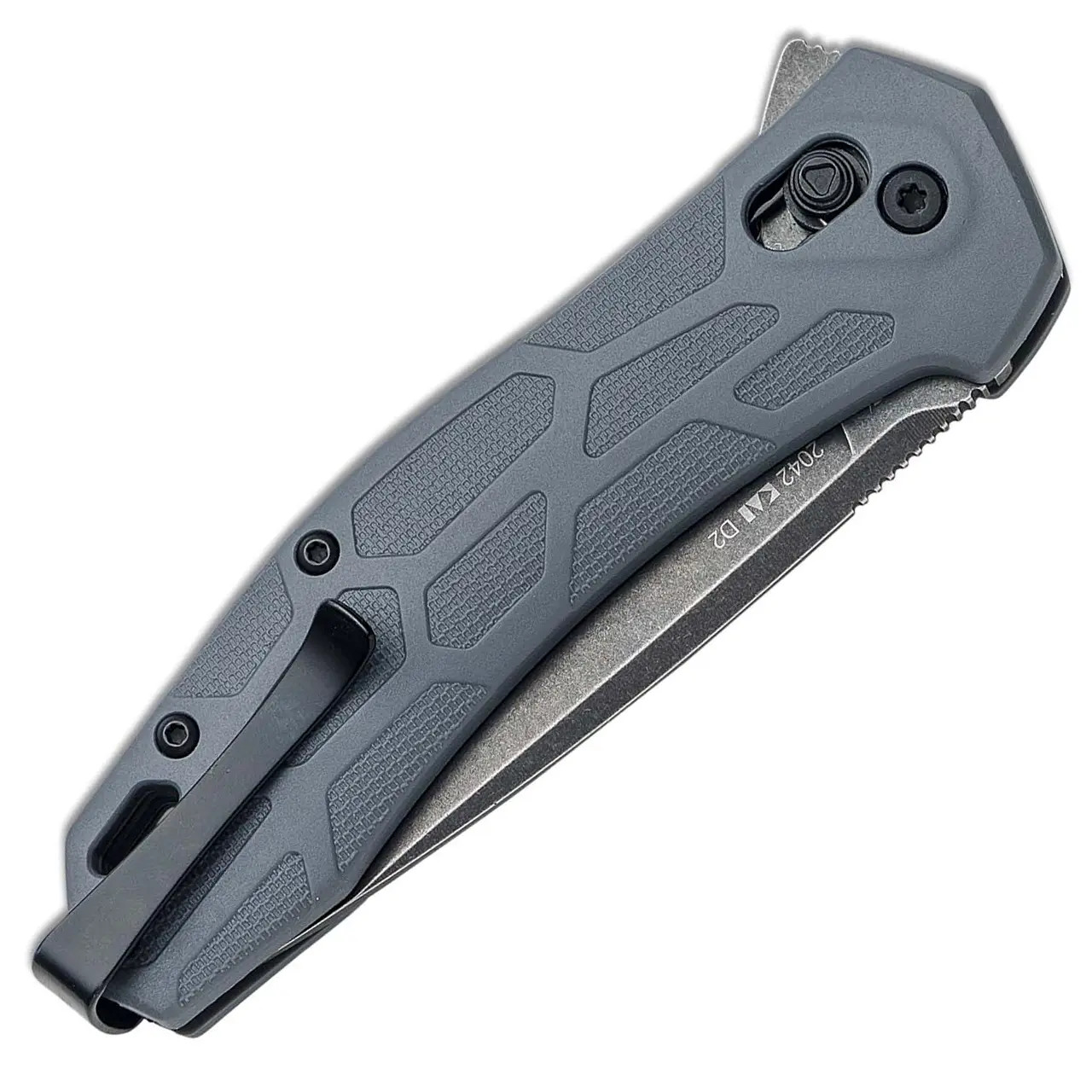 Kershaw Knives: Hatch - Two-Tone D2 Cleaver - Glass-Filled Nylon - Nested  Steel Liners - Lockback