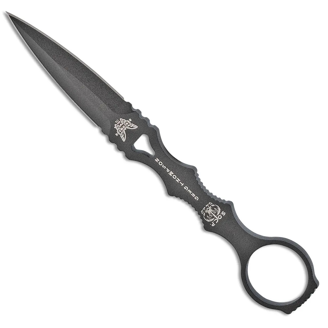 Benchmade SOCP Dagger Black Blade 176BK | American Edge Knives