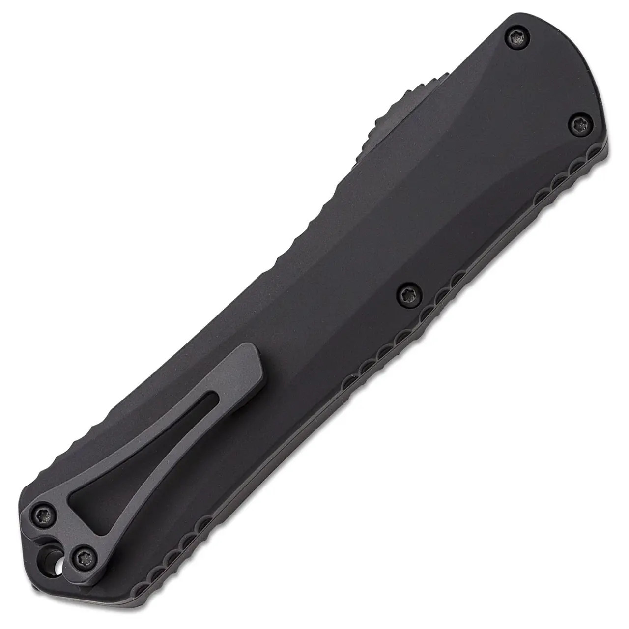 Heretic Knives Manticore X Tanto Predator Series Black Handle DLC