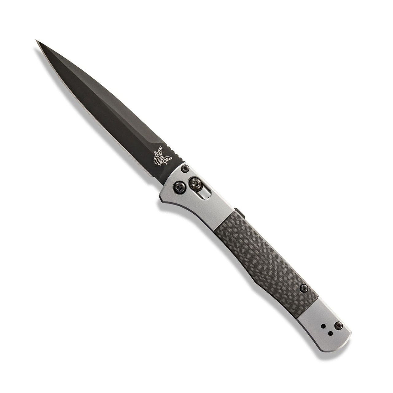 Benchmade Auto Fact Auto Aluminum/Carbon Fiber Handle Black S90V Blade ...