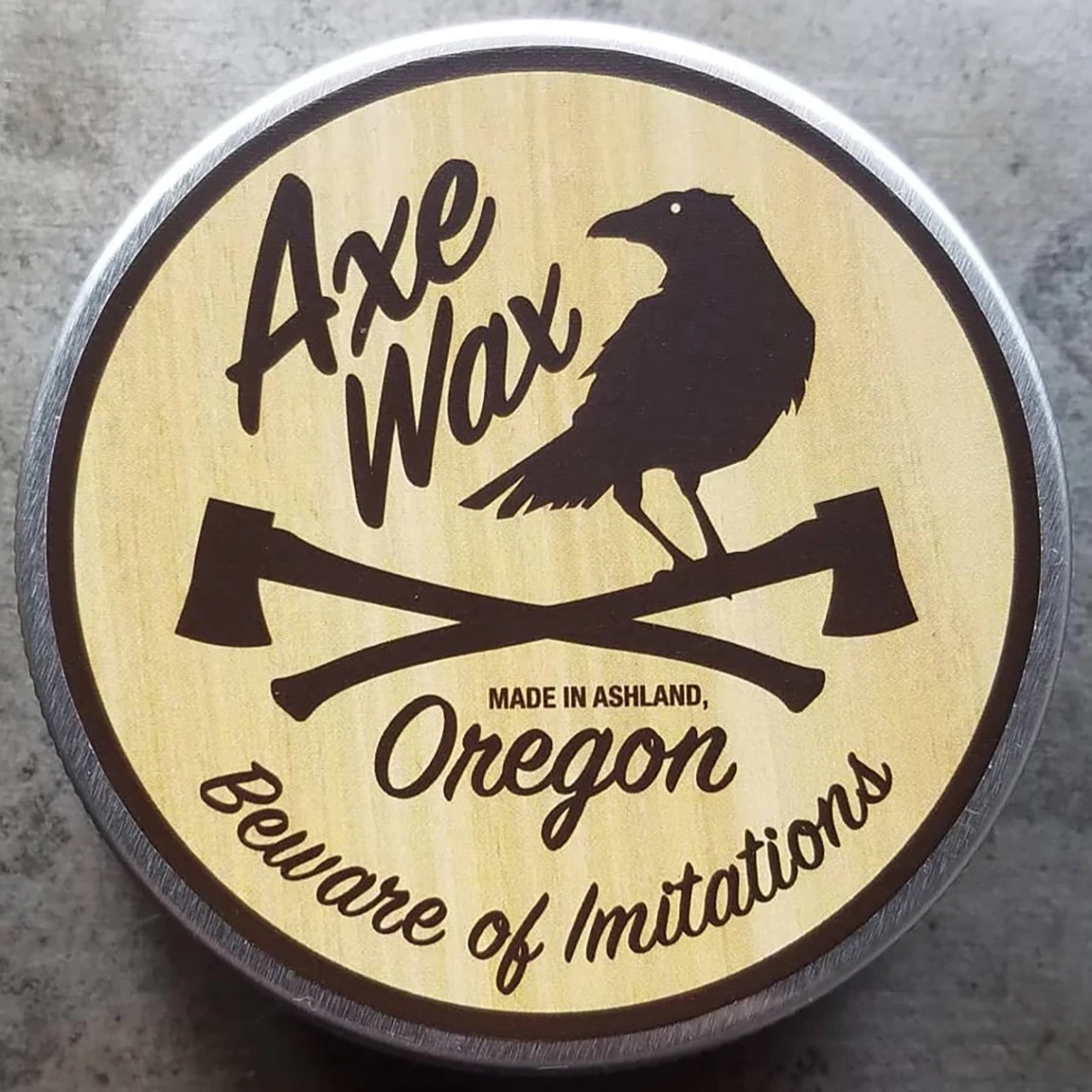 Premium Axe Wax FoodSafe Blade Wax 2 oz. Tin American Edge Knives