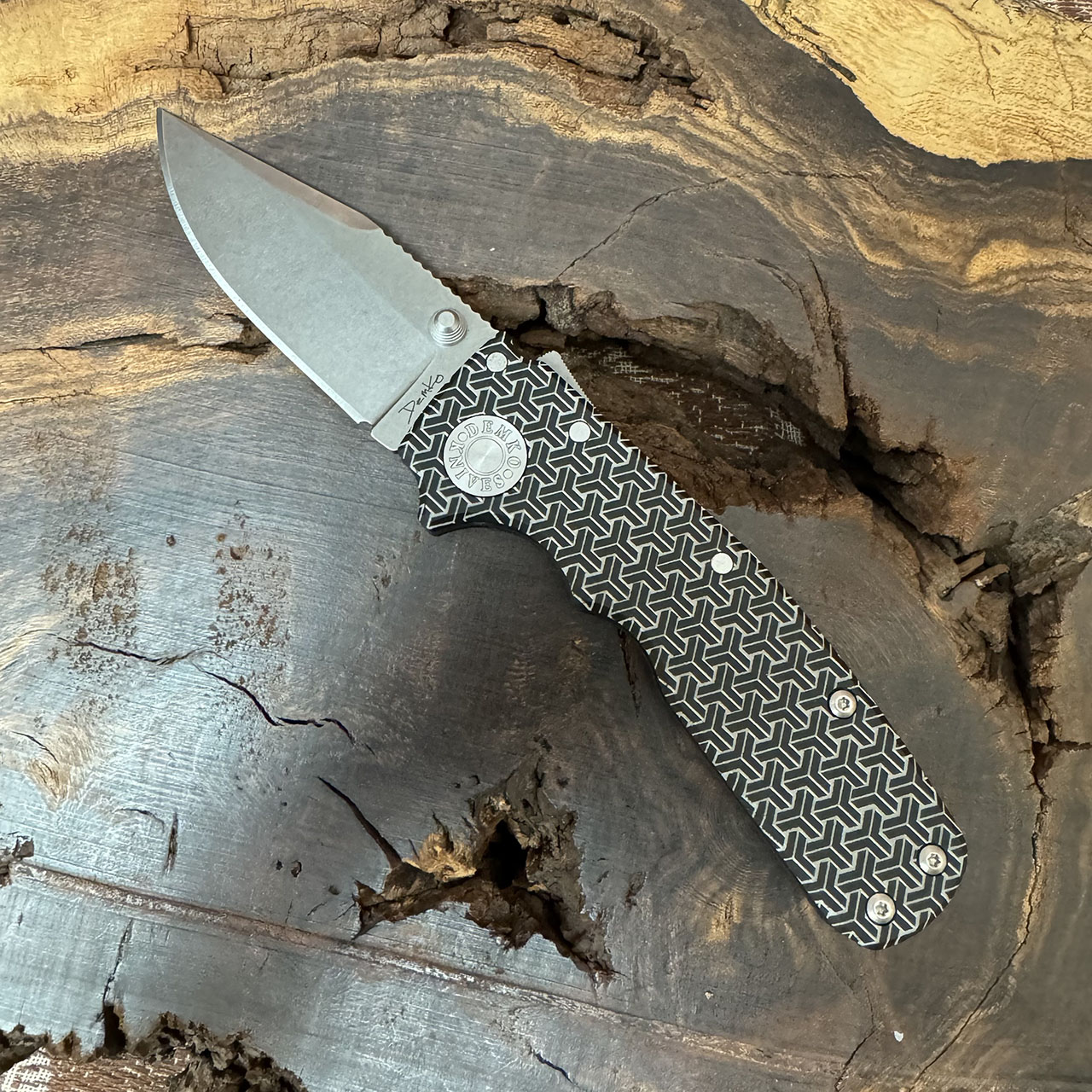 Shark” by WW Cronk! An Integral Milled, ground and polished out of a