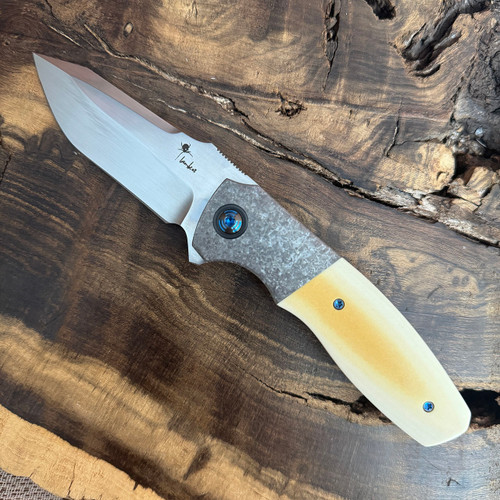 Kirby Lambert Custom Phoenix Folder Westinghouse Ivorite