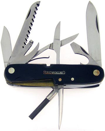 Browning Outdoorsman Scout Nine Blade Slick Black 2718FO