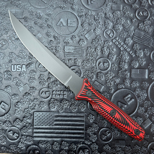 Spartan Blades Ronin Torii Fixed Blade Red/Black G10 Handle Black