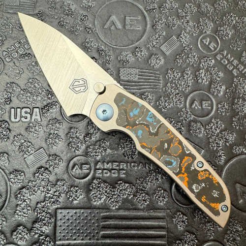 John Gray Phat Thuck Frame Lock Titanium Handle w/ America Camo