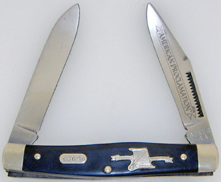 わ*ろ様 (5169)米軍放出コロニアル レスキューカッターM-724 レア　美 Boker Great American Story Monroe Doctrine Texas Moose 1785
