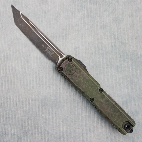 Microtech Ultratech ZBP T/E Outbreak Deep Engraved Standard Signature Series 1123-1OBDS | American Edge Knives
