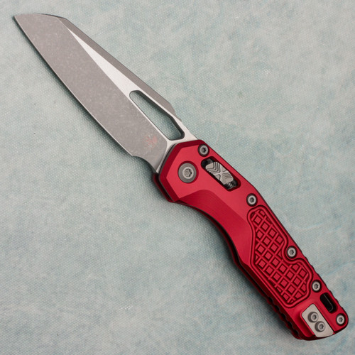 Microtech MSI RAM-LOK Frag Merlot Aluminum Handle Apocalyptic