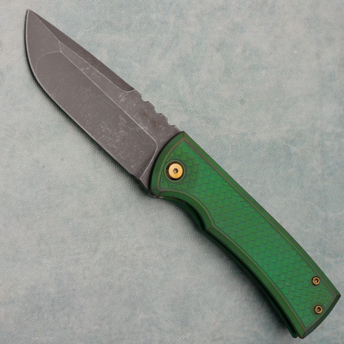 Chaves Knives Redencion 229 Kickstop Flipper S/E Green Dragon