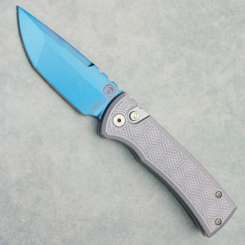 Chaves Pro-Tech T/E Redencion 229 Spiral Stipple Handles Sapphire