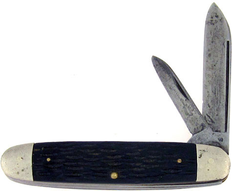 Royal Brand Antique Jack Black Jigged Delrin | American Edge Knives