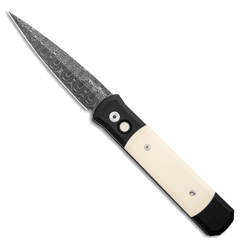 https://cdn11.bigcommerce.com/s-1tyihs272l/products/6487/images/14890/ProTech-951-DM-Godfather-Custom-Tuxedo-Black-Handle-Ivory-Micarta-Inlay-Spirograph-Damascus-Blade__29639.1651607148.500.750.jpg?c=2