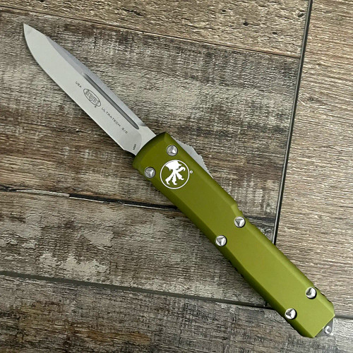 Microtech Ultratech S/E OD Green Stonewash Standard 121-10OD
