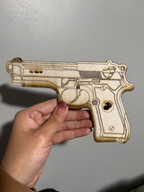 Pistol M9 - Engraved Plaque