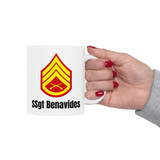 Military Rank Mug — Custom Rank Ceramic Coffee Cup (11oz, 15oz)