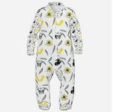 FOX - WEST - Baby’s Custom All-Over Print Cotton Onesie