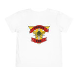 Toddler Tee - 'Di Kid Fighting Fox' Military Crest Shirt (Burgin)