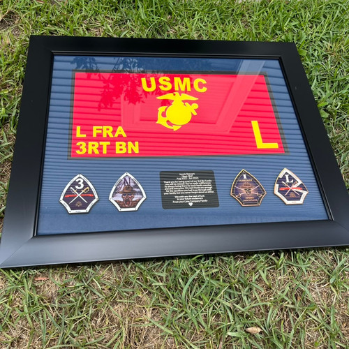 MAG 36 PSD - USMC Guidon Framed Plaque