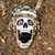 Military Skull Plaque Combat Helmet (Epoxy Finish)