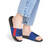 Striped Slide Sandals — Women's Removable-Strip Strap Pool Slides