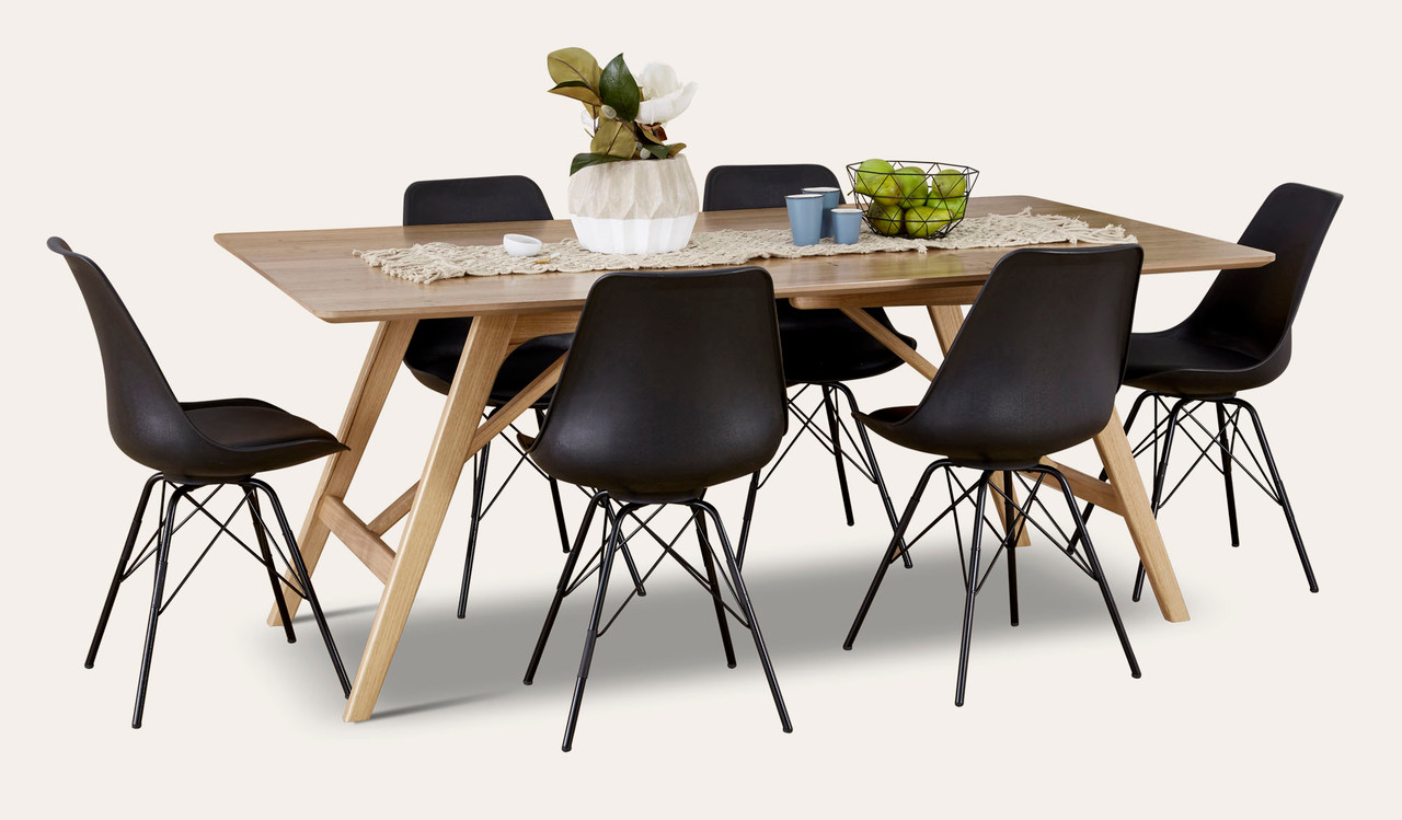 Taringa Dining With Kendall Chairs Focus On Furniture