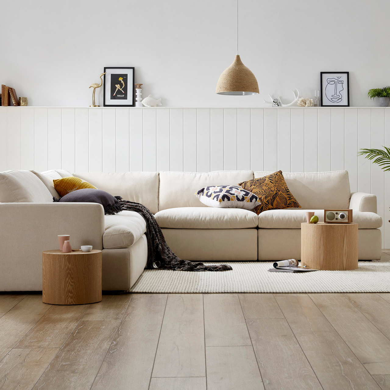 Abbotsford modular corner lounge