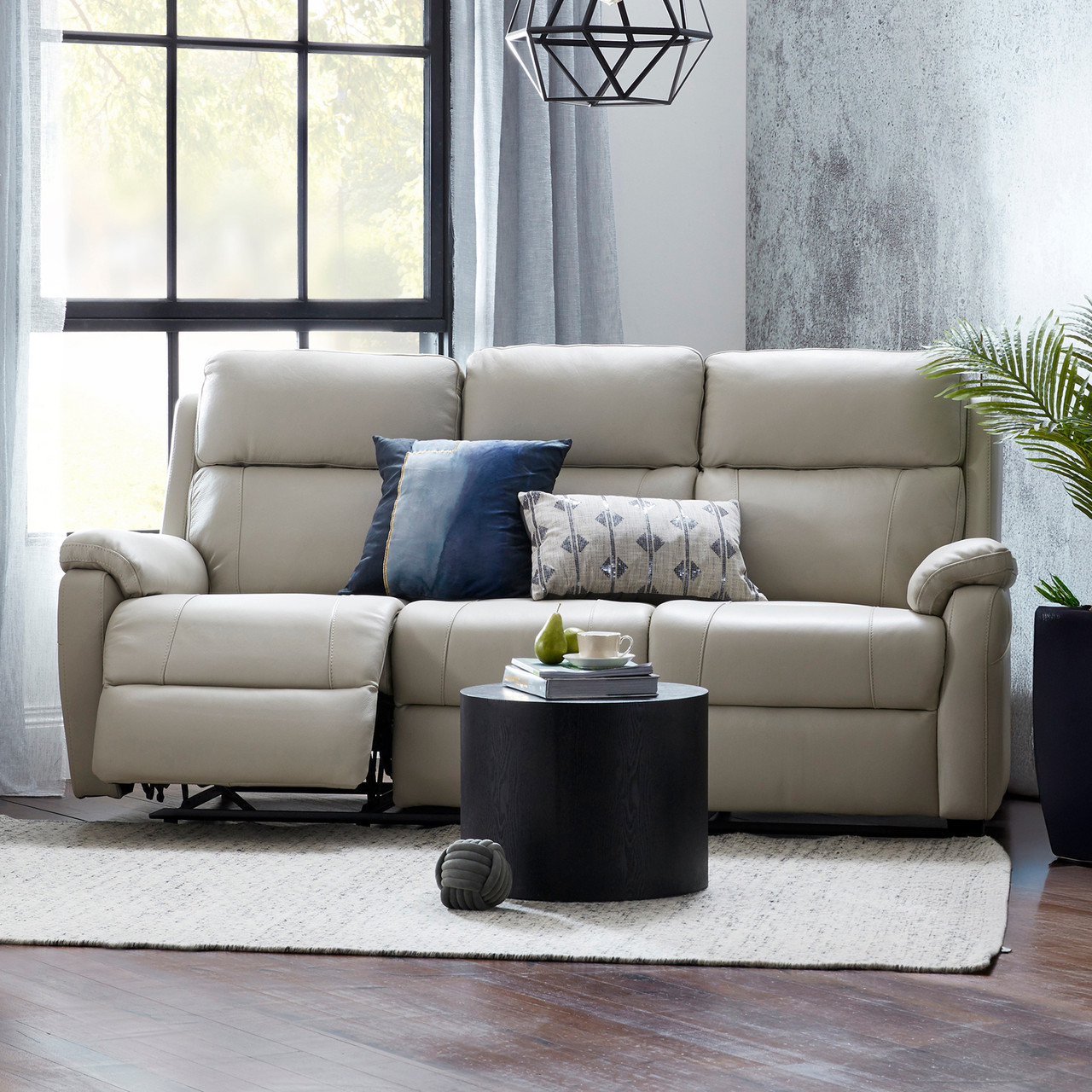 Turner leather 3 seat recliner