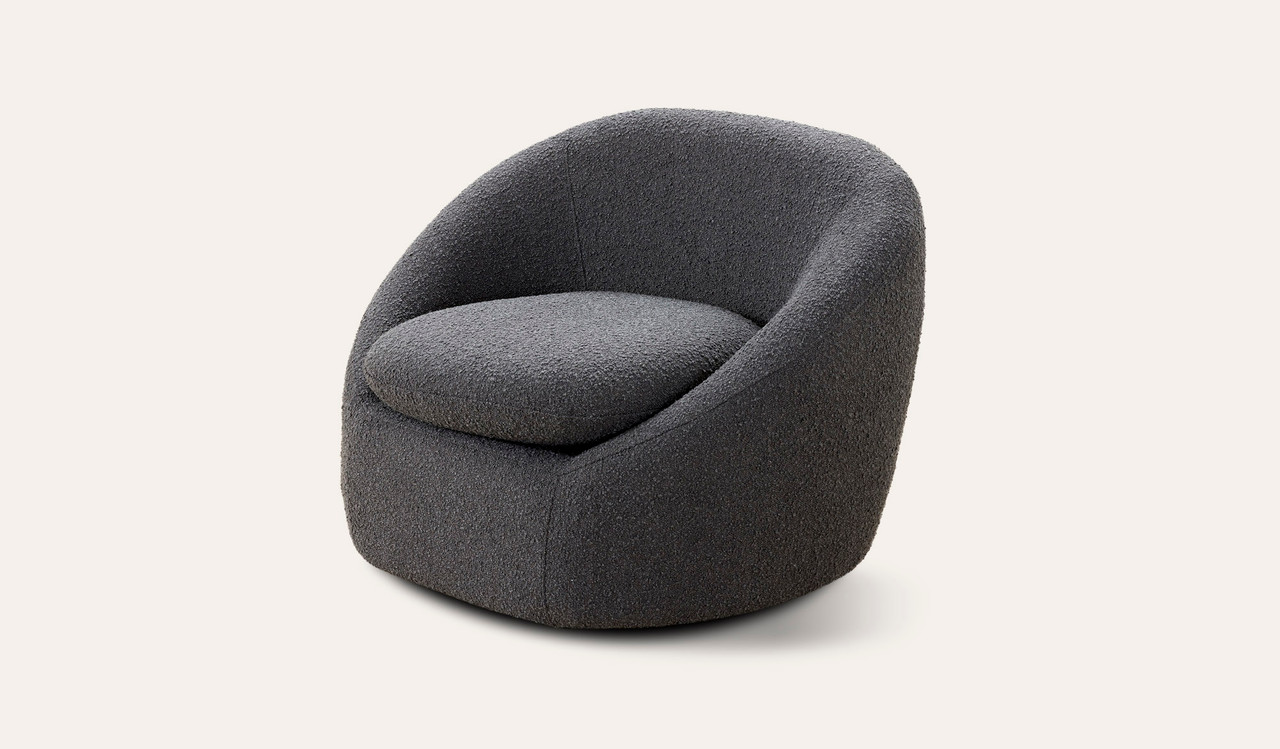 Riley bouclé armchair