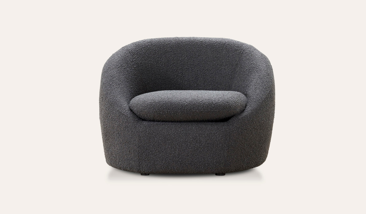 Riley bouclé armchair