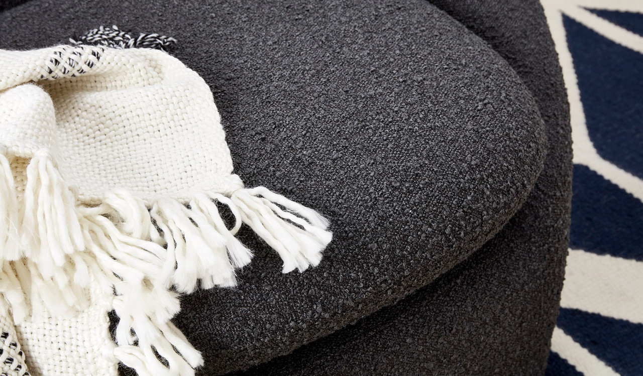 Riley bouclé armchair